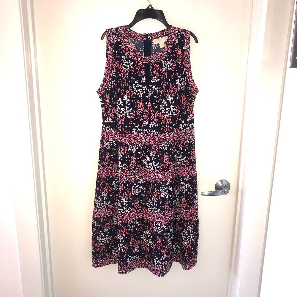 Michael Kors sleeveless floral dress